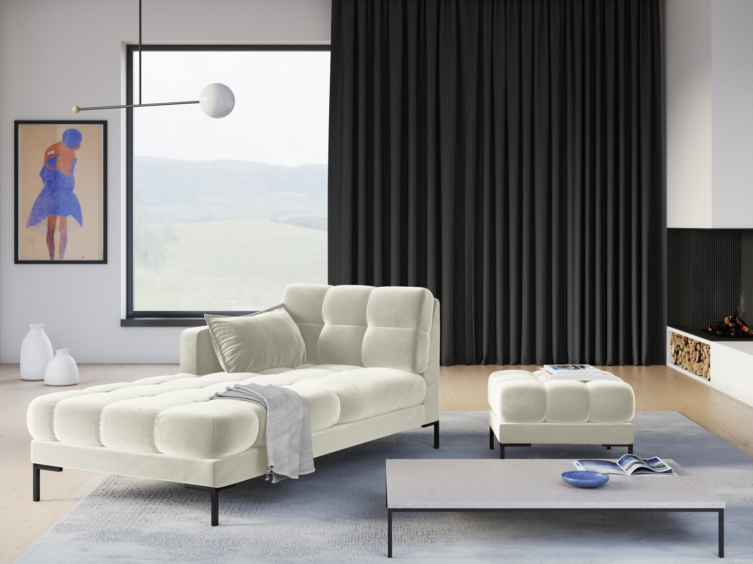 Pufs Lormelo 105 (Bluvel 22)