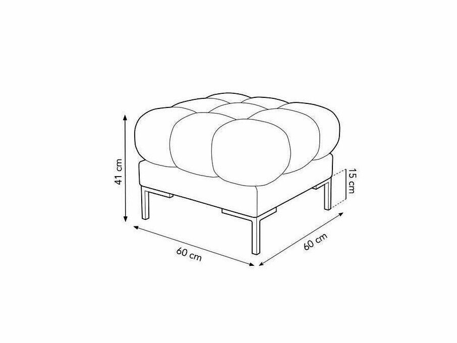 Pufs Lormelo 105 (Bluvel 22)