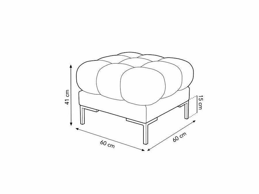 Pufs Lormelo 105 (Bluvel 68)