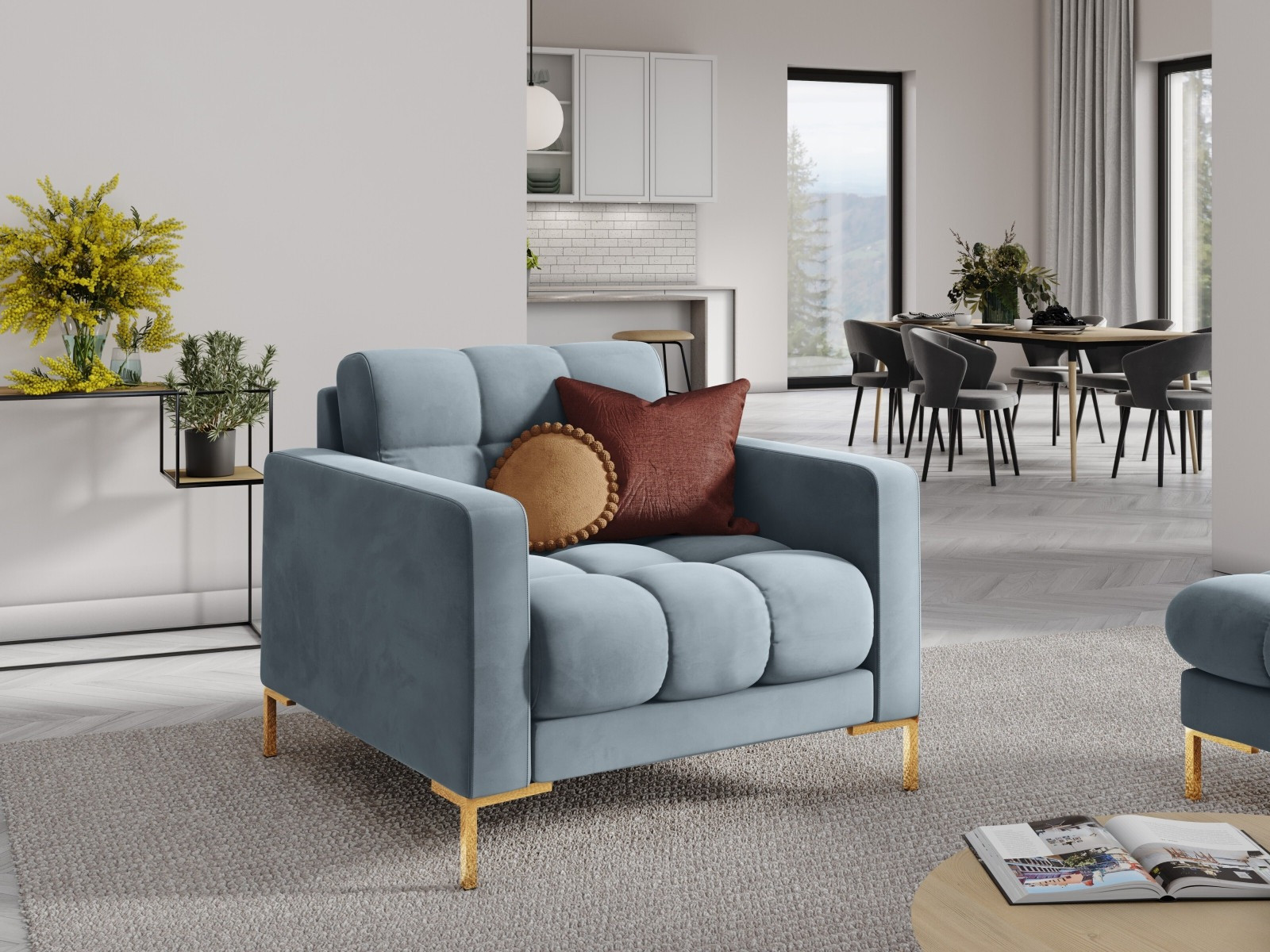 Кресло Lormelo 106 (Bluvel 06)