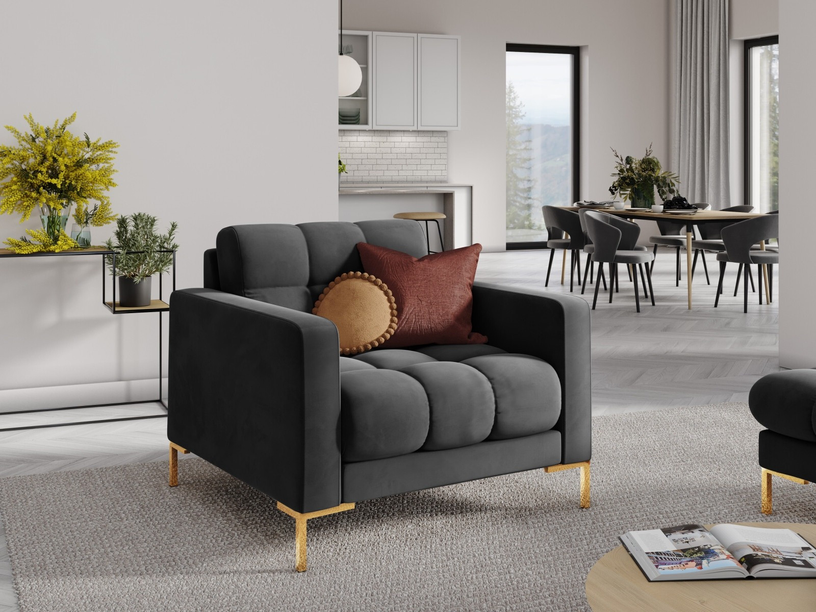 Кресло Lormelo 106 (Bluvel 18)