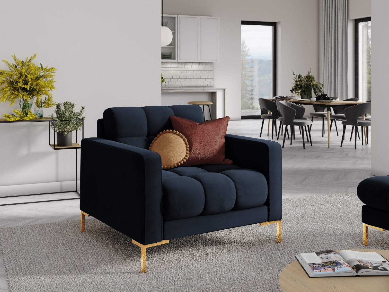 Кресло Lormelo 106 (Bluvel 89)