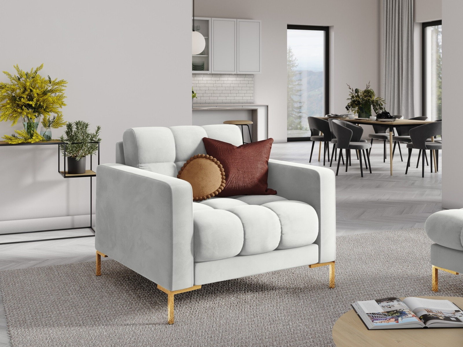 Krēsls Lormelo 106 (Bluvel 03)