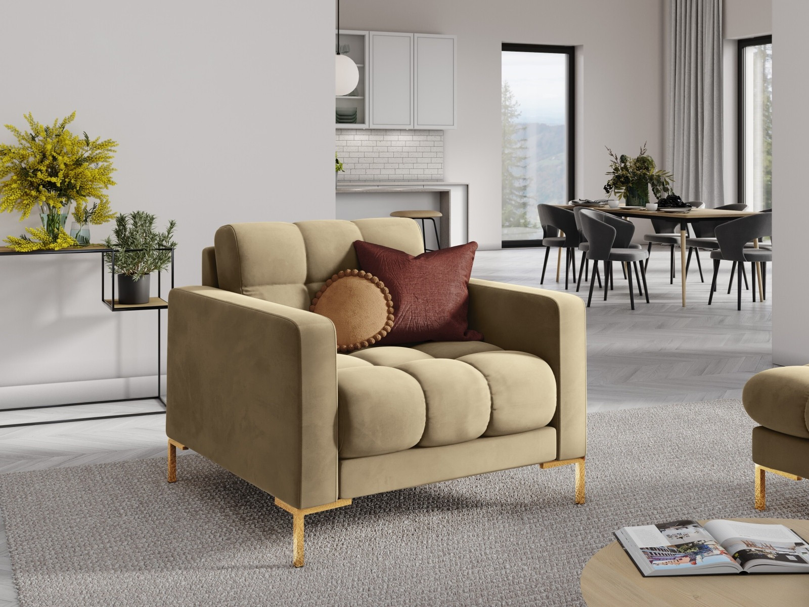 Krēsls Lormelo 106 (Bluvel 28)