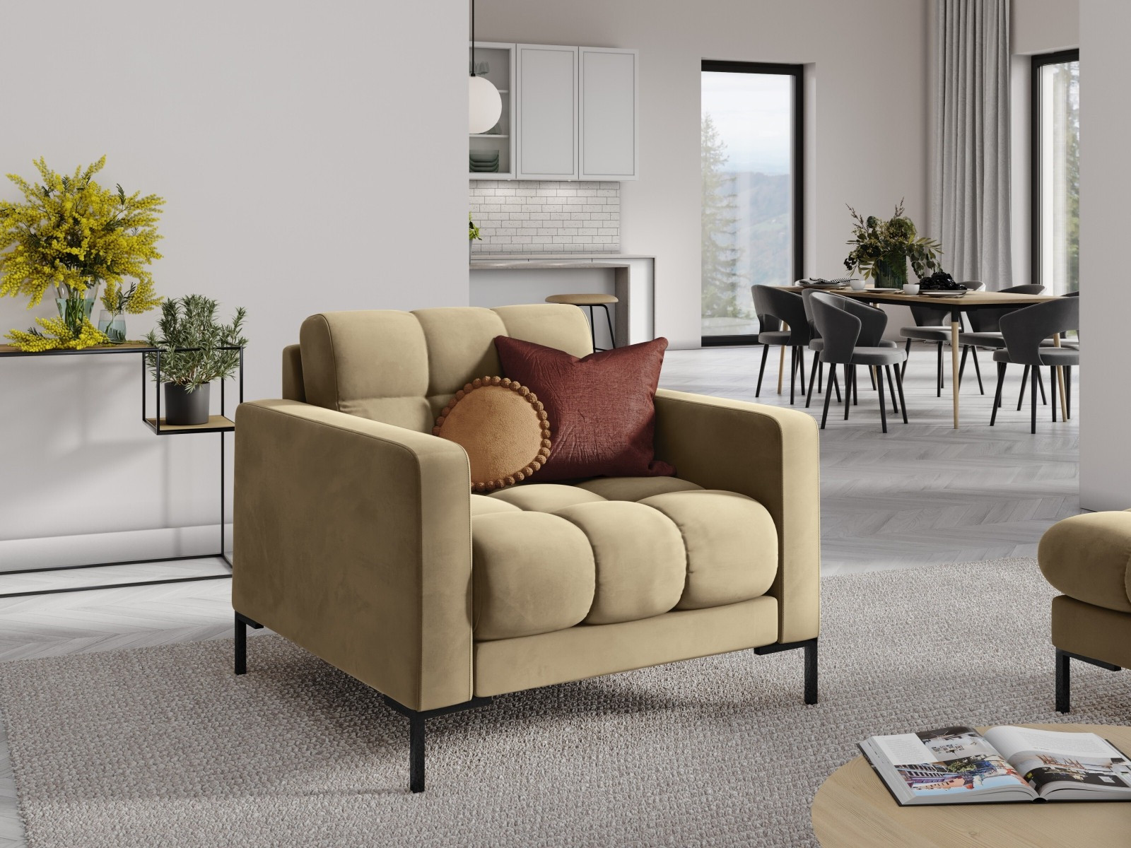 Krēsls Lormelo 106 (Bluvel 28)