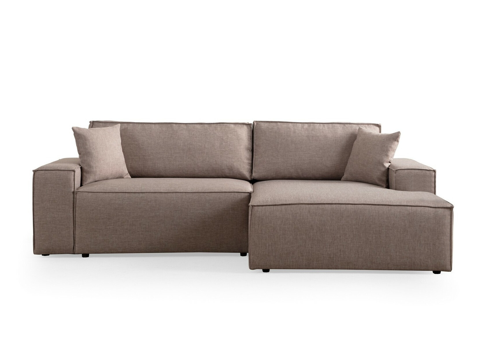 Stūra dīvāns Altadena 580 (Gaiši brūns)