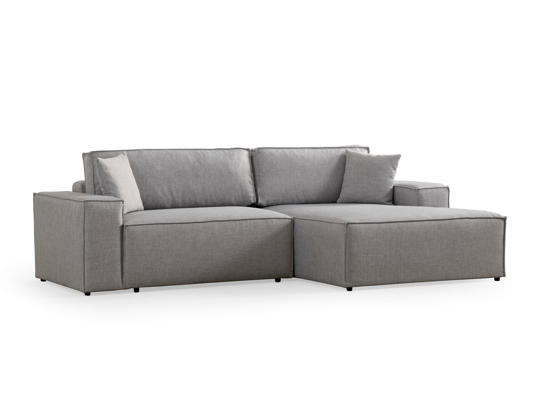 Stūra dīvāns Altadena 580 (Gaiši pelēks)