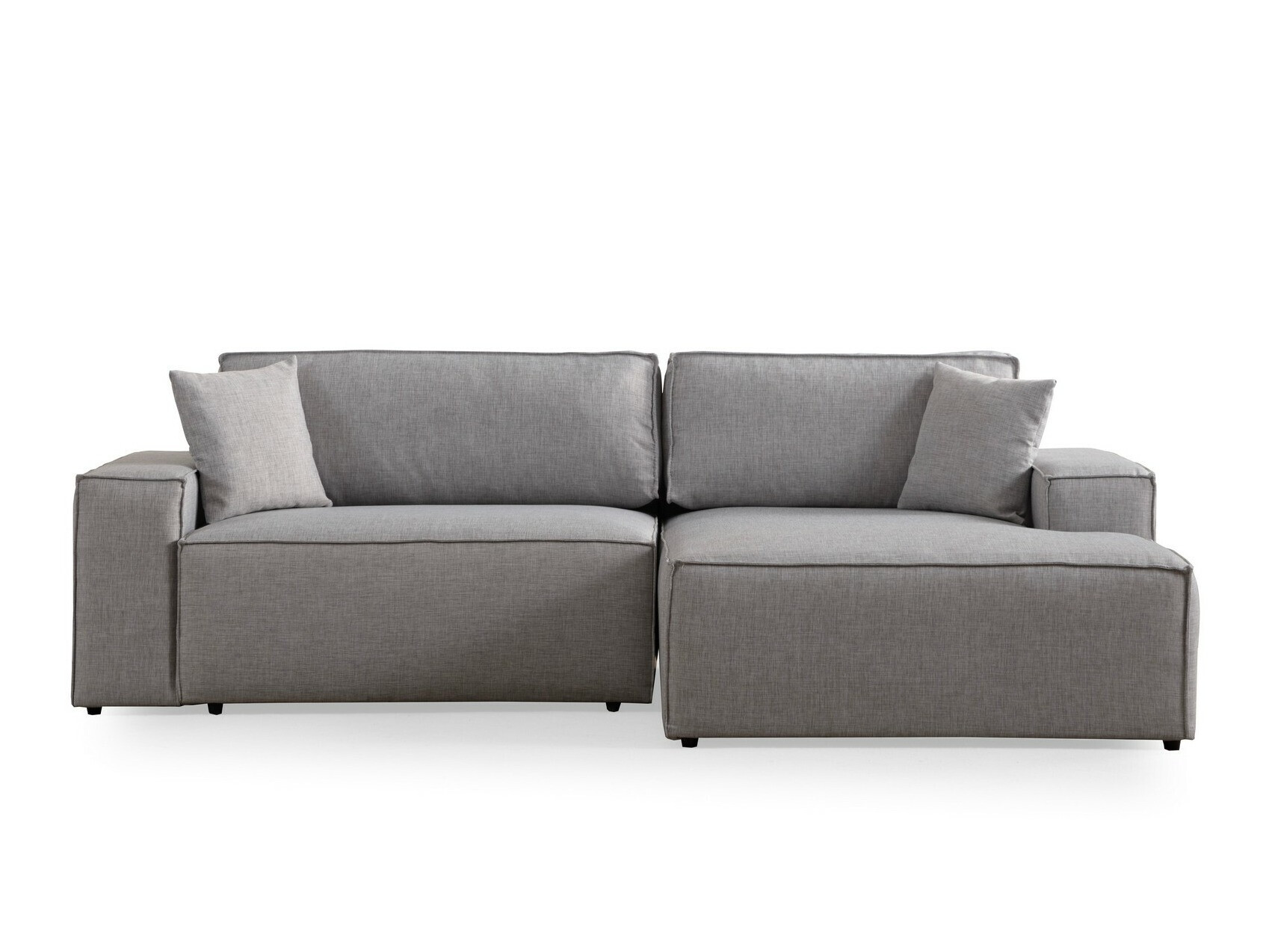 Stūra dīvāns Altadena 580 (Gaiši pelēks)