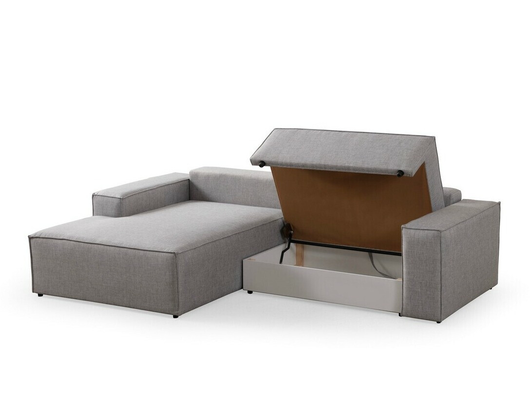 Stūra dīvāns Altadena 580 (Gaiši pelēks)