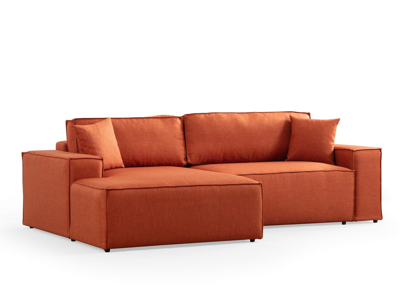 Stūra dīvāns Altadena 580 (Oranžs)