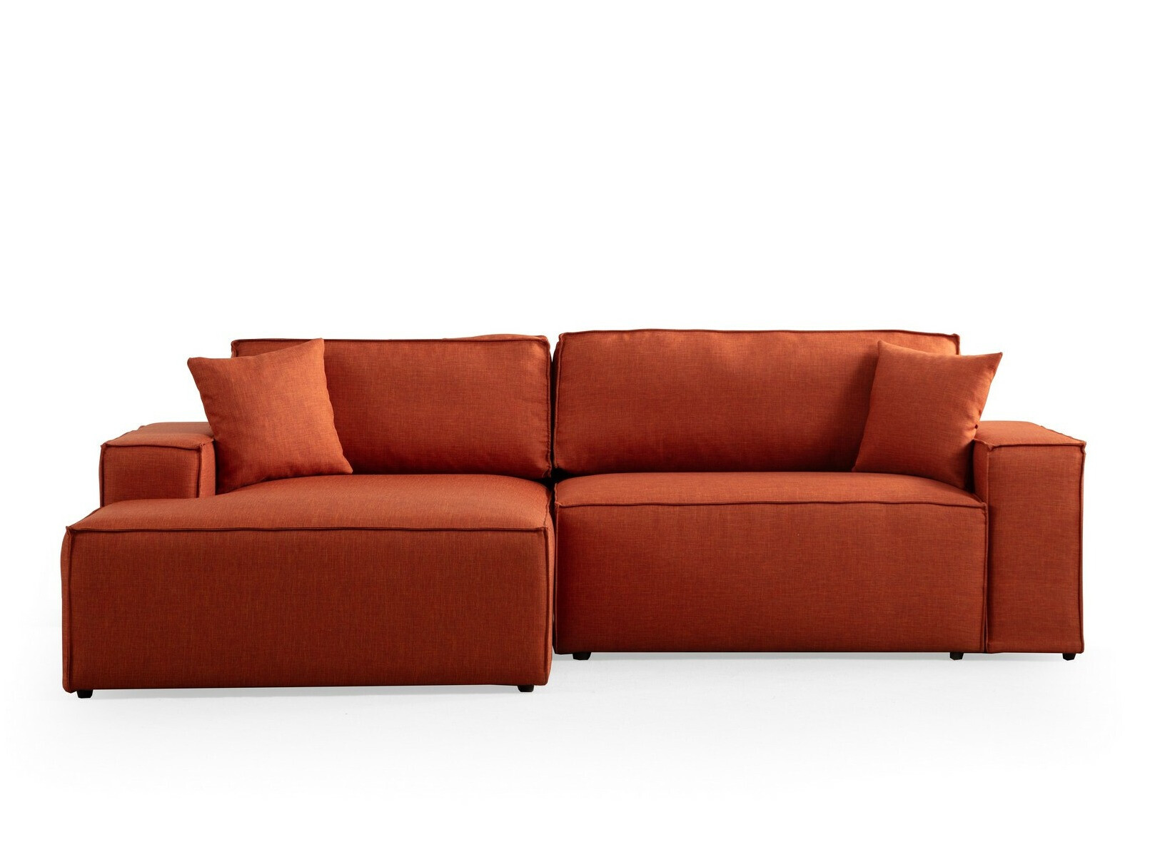 Stūra dīvāns Altadena 580 (Oranžs)