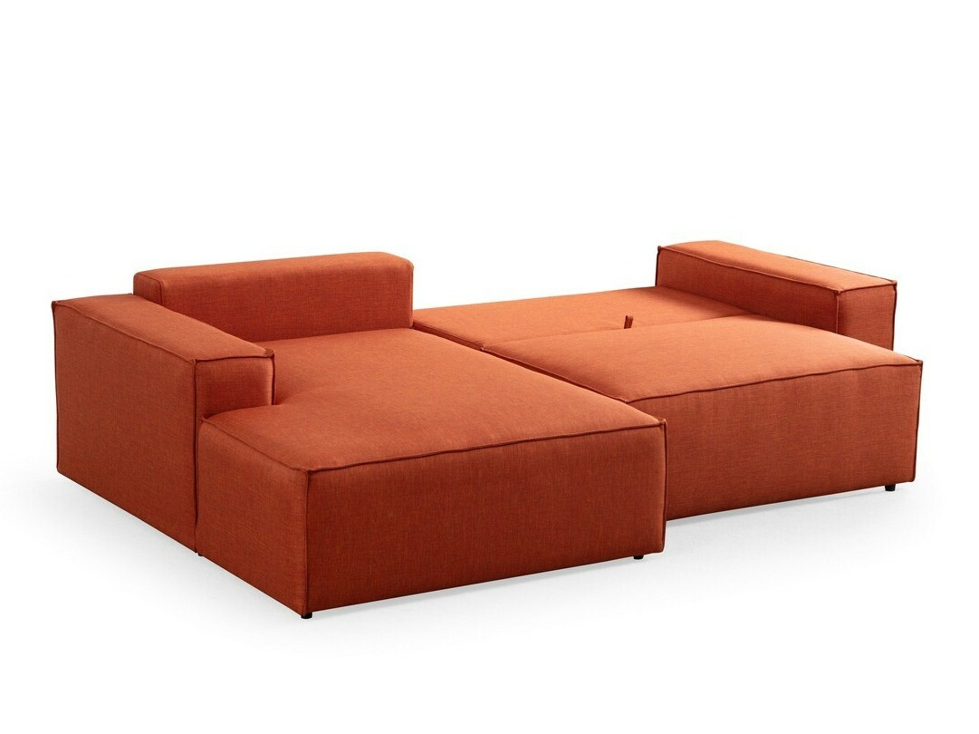 Stūra dīvāns Altadena 580 (Oranžs)