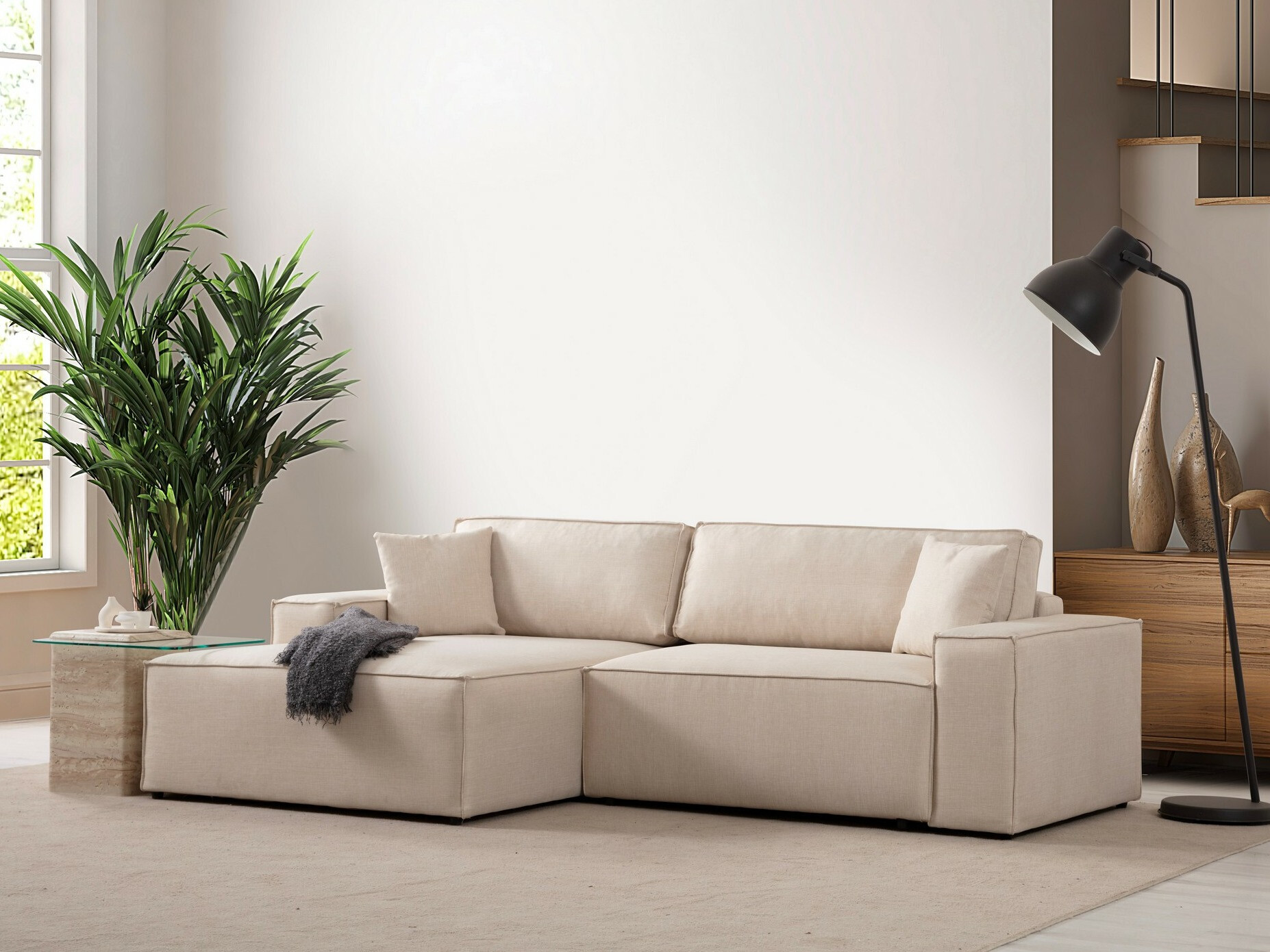 Угловой диван Altadena 580 (Крем)