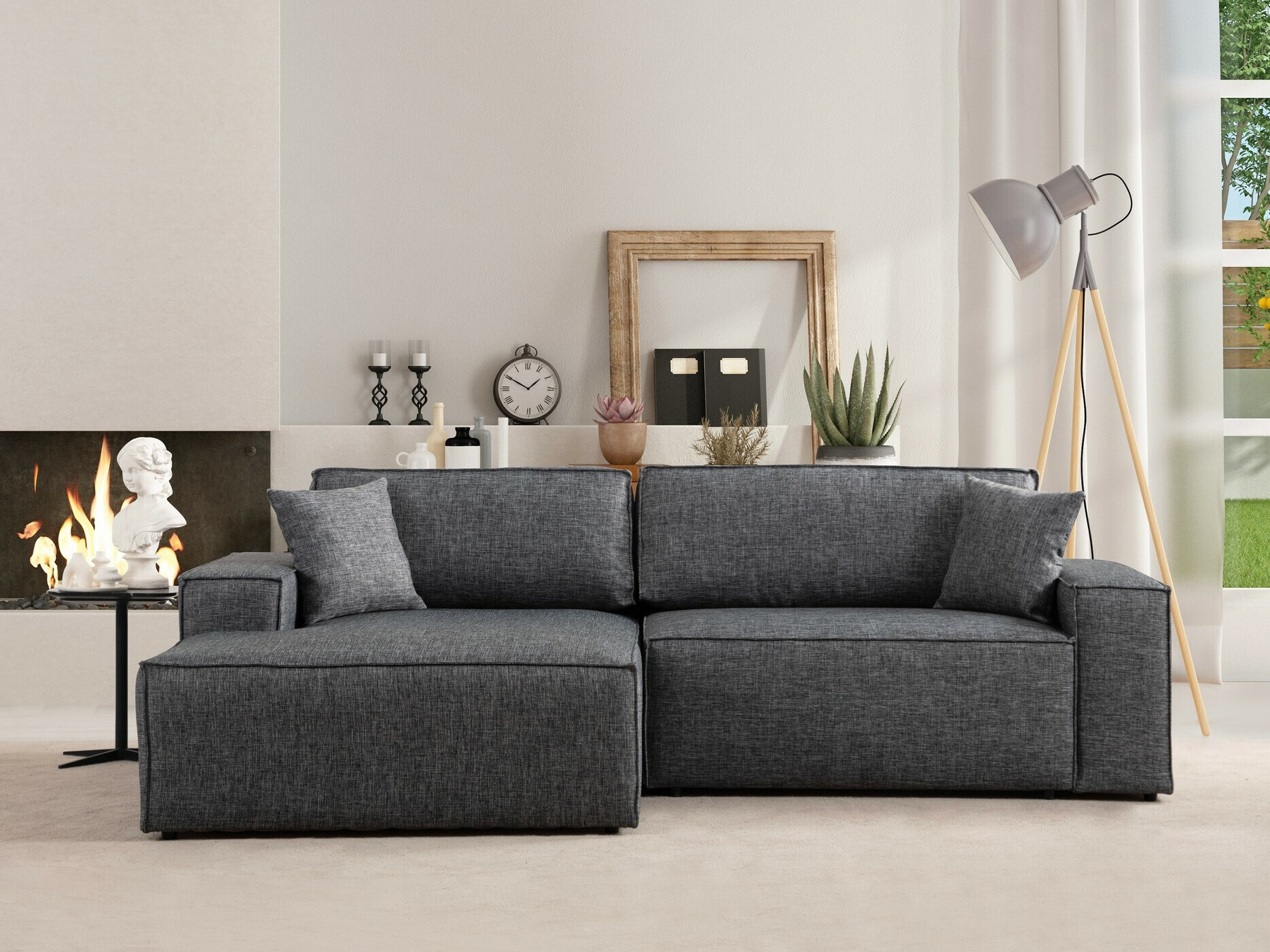 Угловой диван Altadena 580 (Серый)