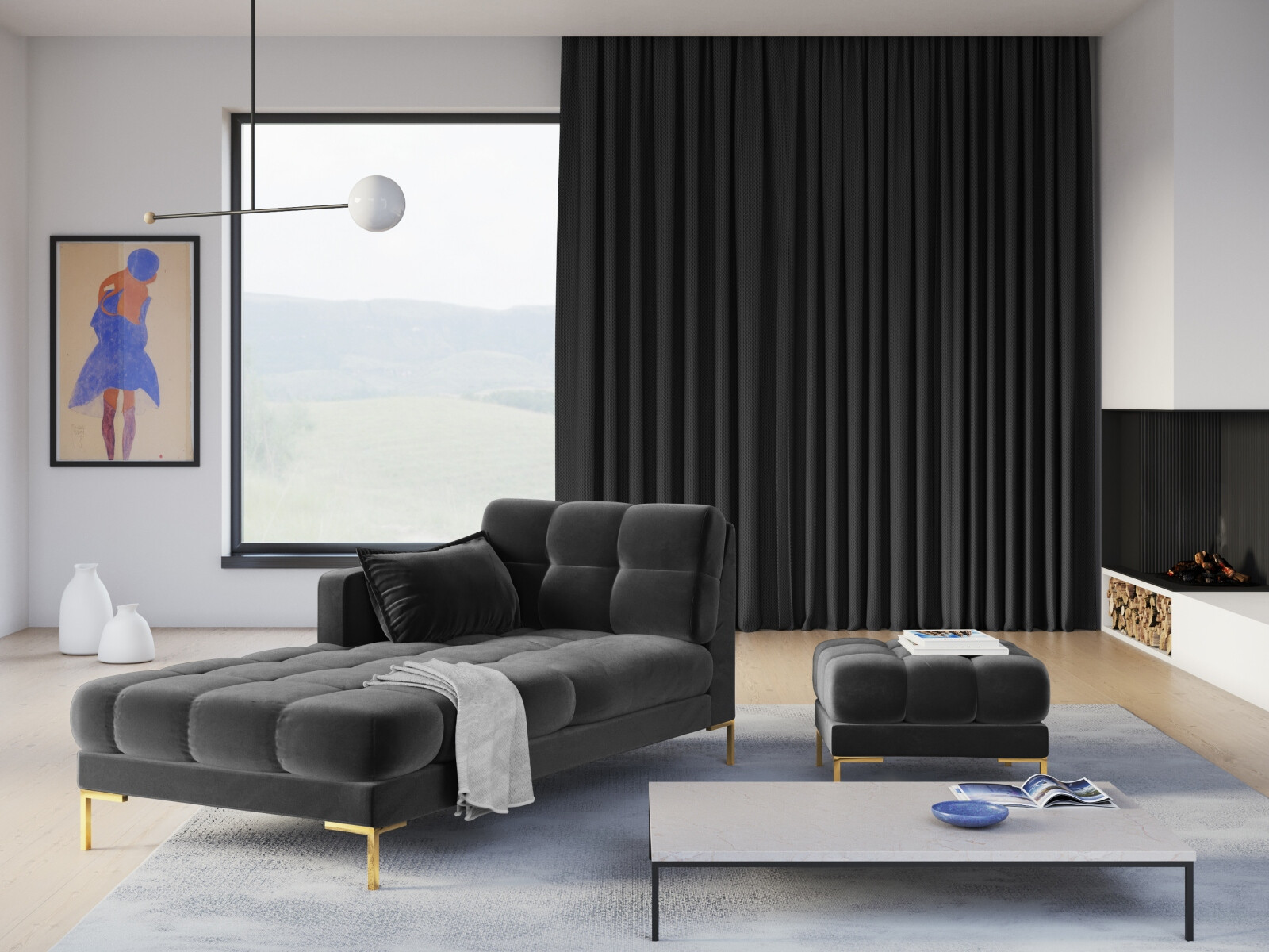 Kušete Lormelo 107 (Bluvel 18)