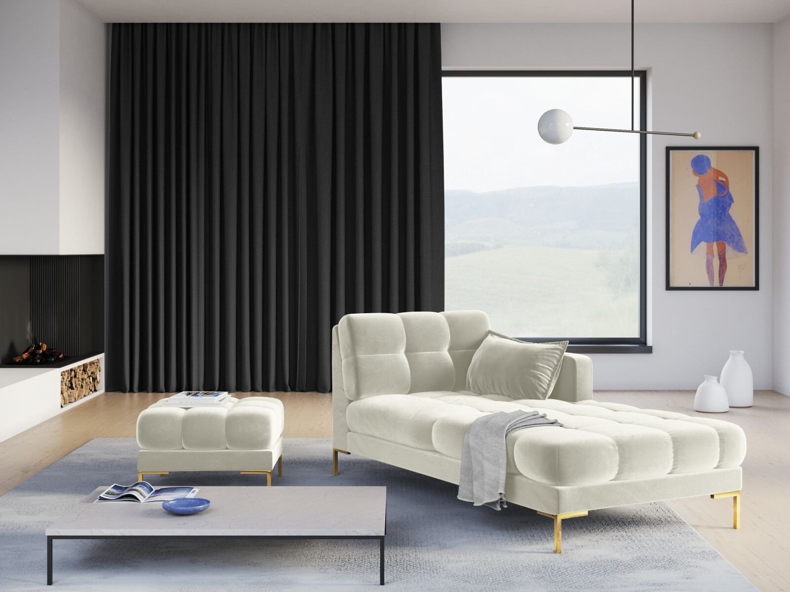 Kušete Lormelo 107 (Bluvel 22)