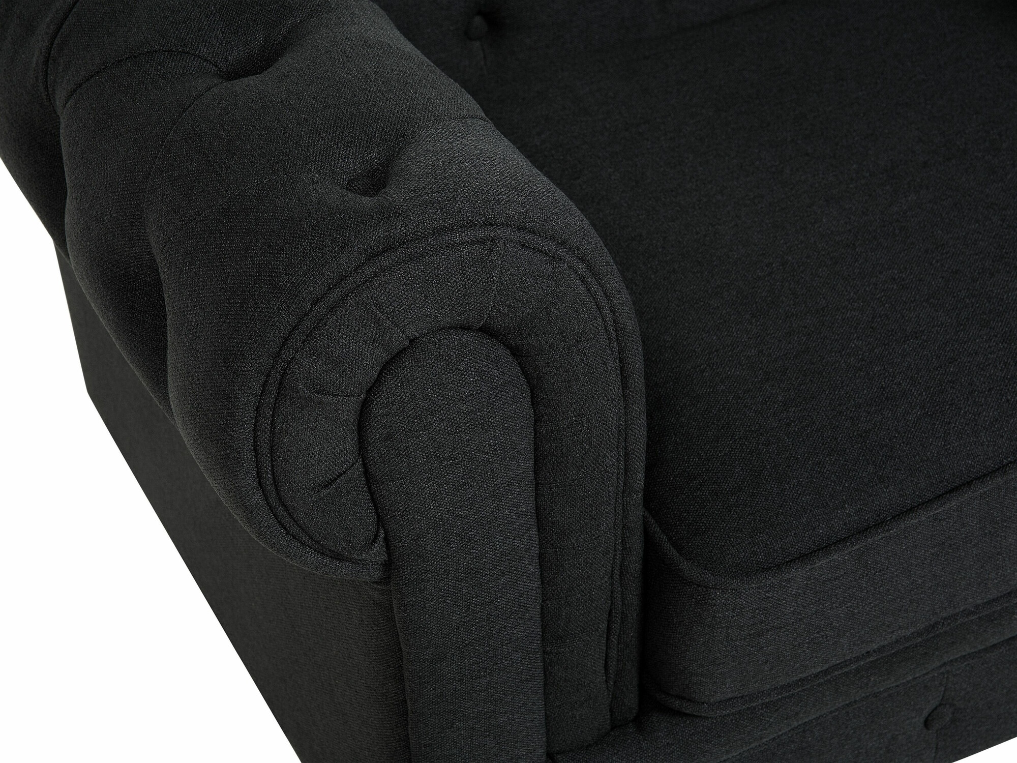 Chesterfield krēsls Cirdoro 102 (Grafīts)