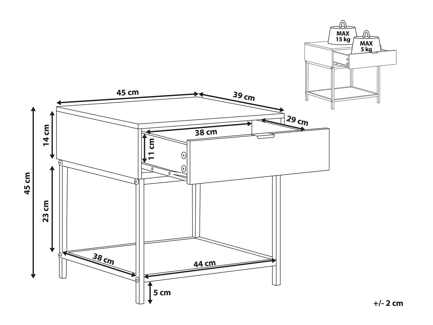 Кофейный столик Berwyn 761
