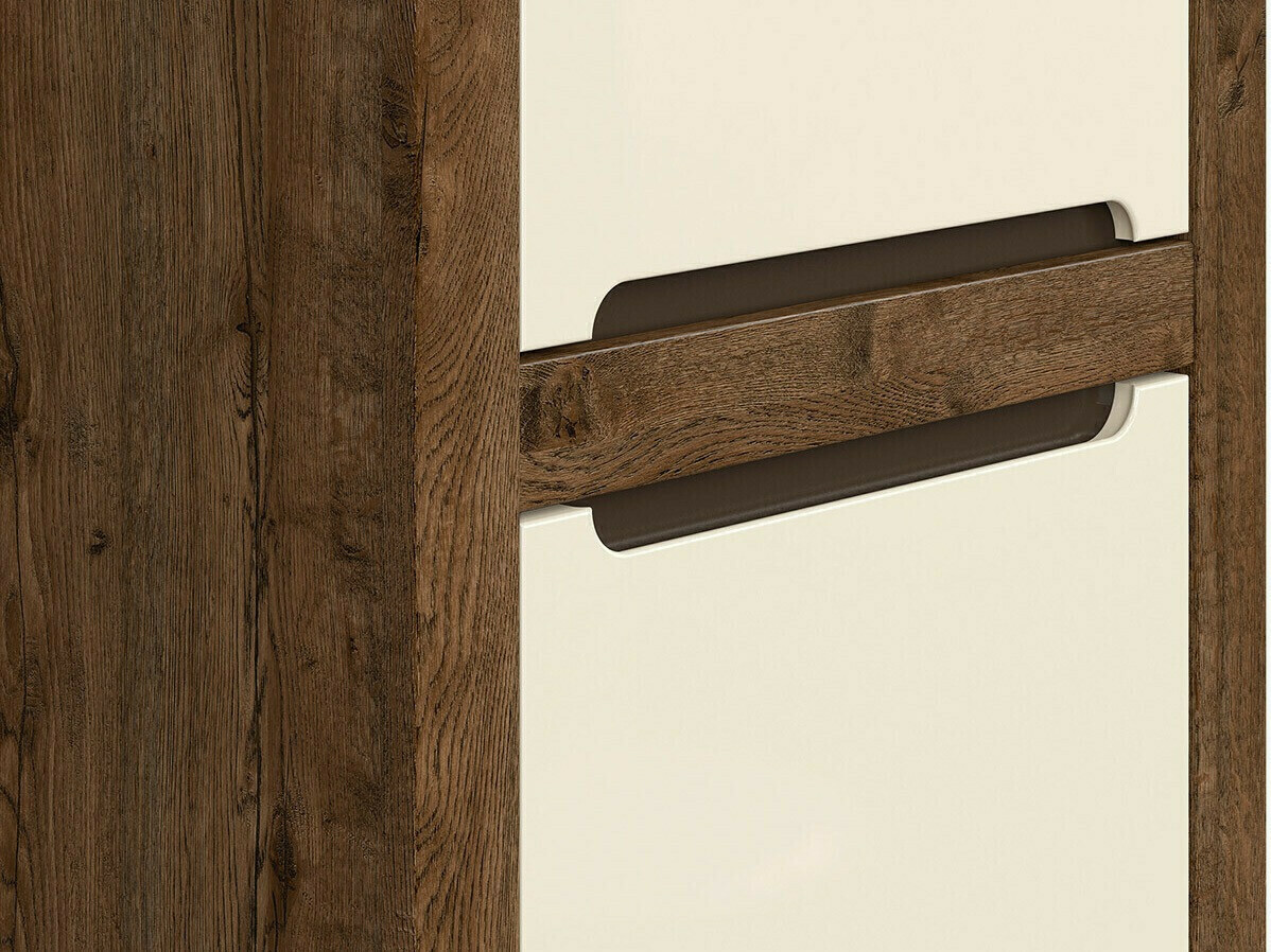 Kомод Ophevaru 101 (Глянцевый крем + April дуб)