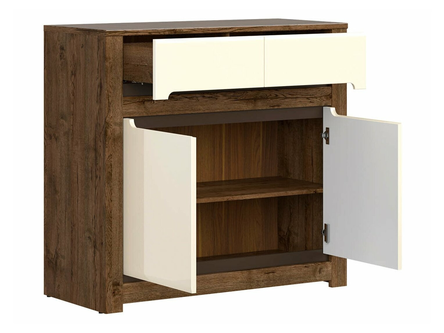 Kumode Ophevaru 100 (Spīdīgs krēms + April ozols)