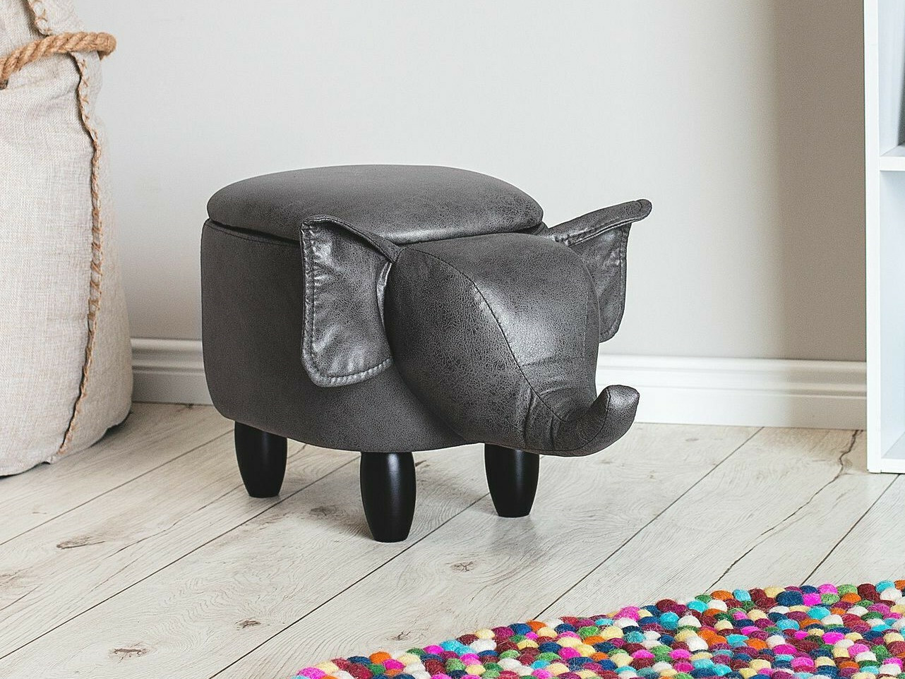 Pufs Berwyn 666 (Pelēks)