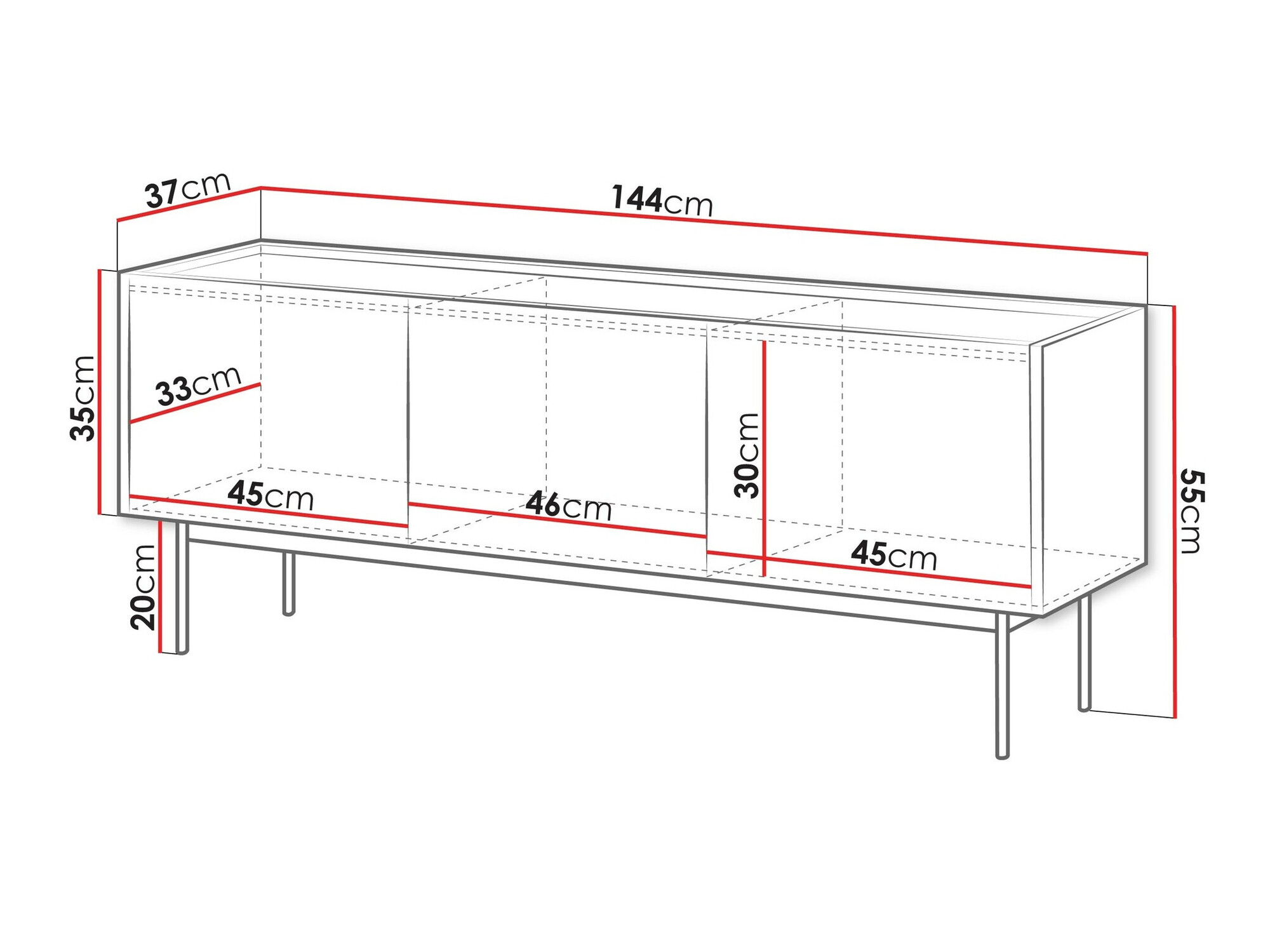 TV galds Dormela 103