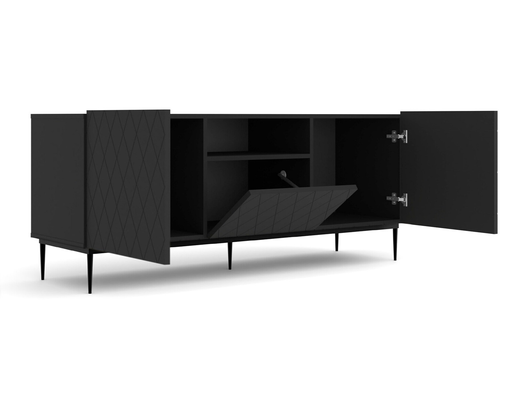 TV galds Melmoro 100 (Melns)