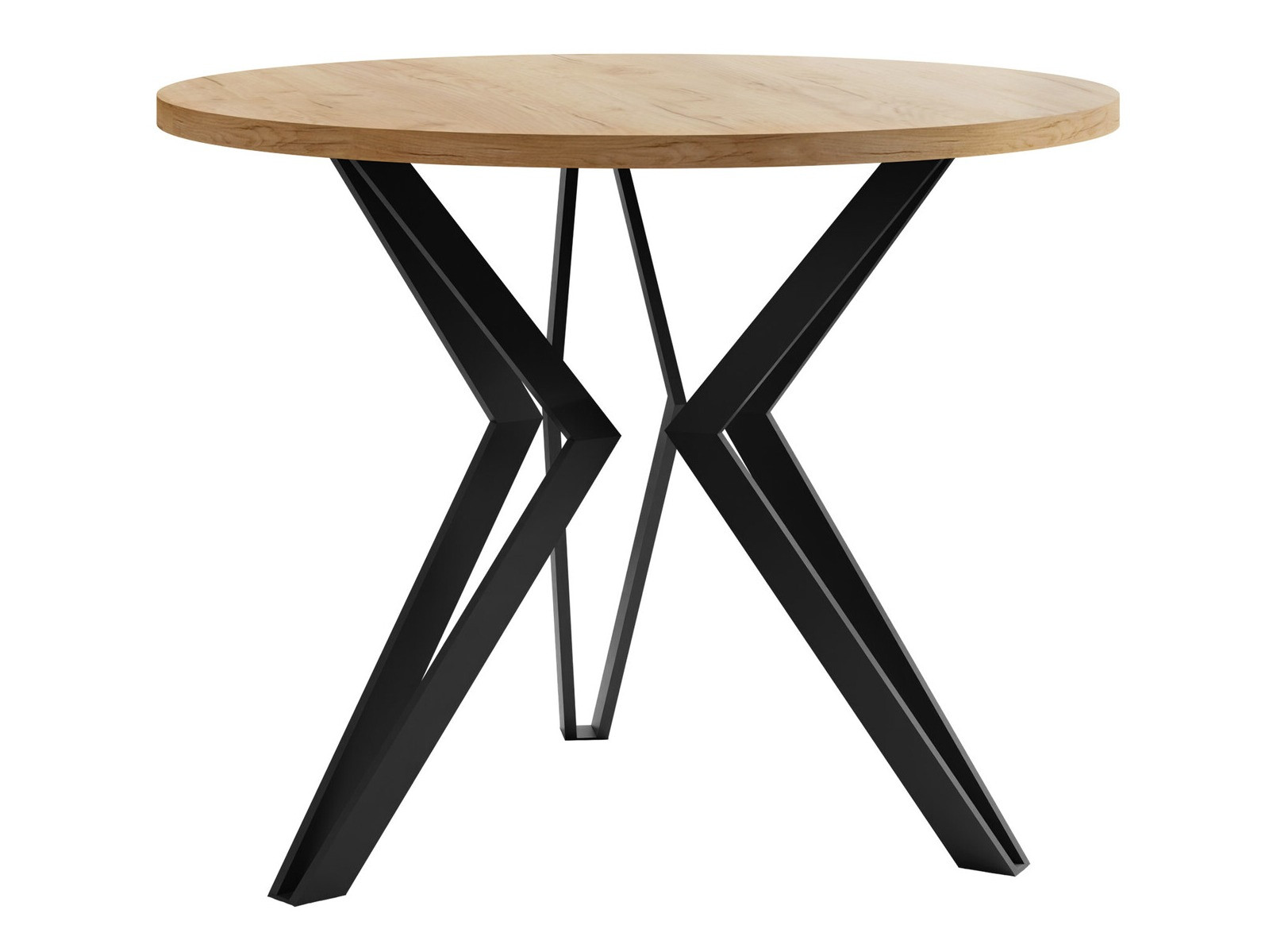 Журнальный столик Dearborn 105 (Золотистый дуб + Чёрный)