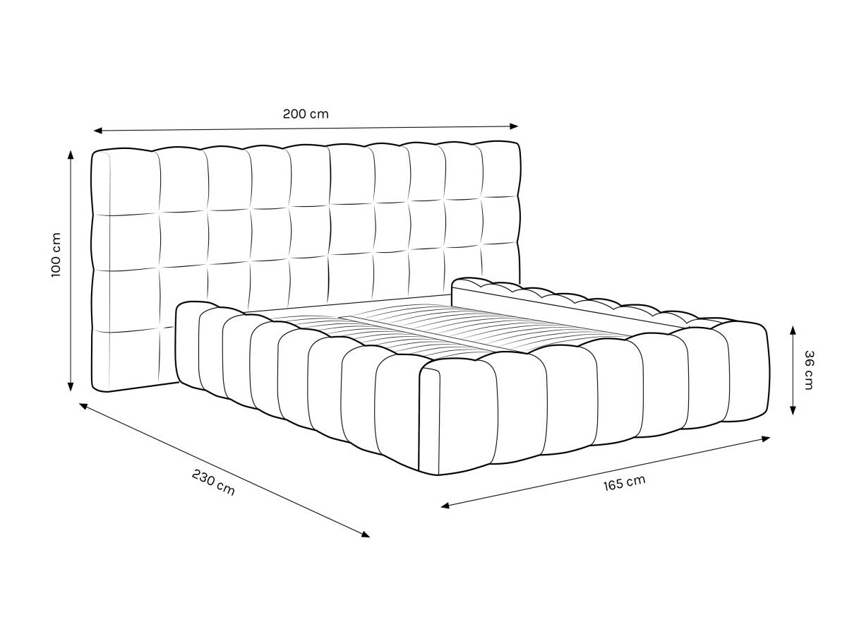 Кровать Lormelo 108 (Bluvel 14)