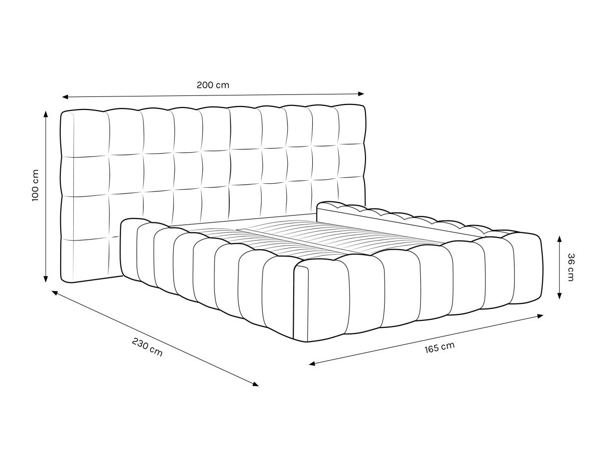 Кровать Lormelo 108 (Bluvel 89)