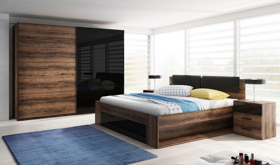 Gulta Levruvu 106 (Monastery ozols + Glancēts melns)