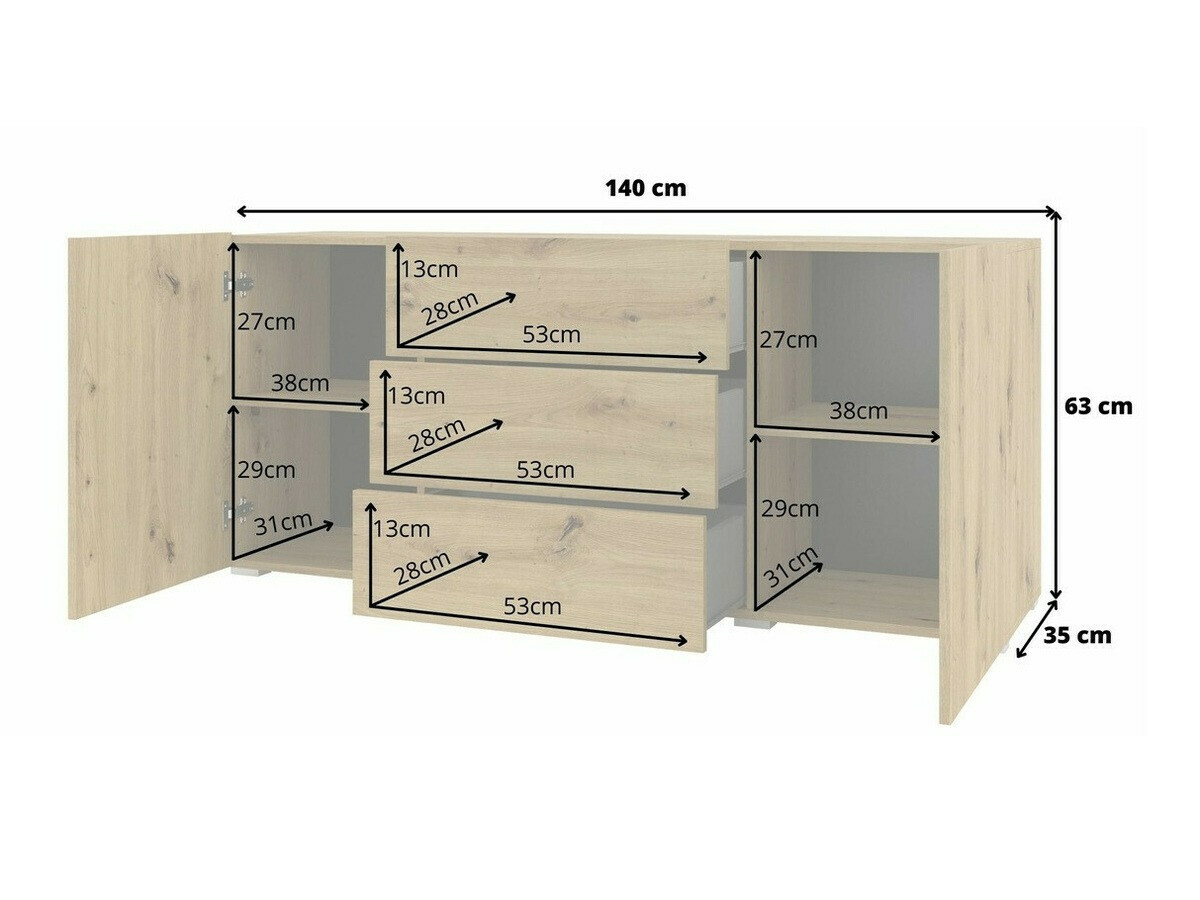 Kumode Revmiru 103 (Balts + Votan ozols)