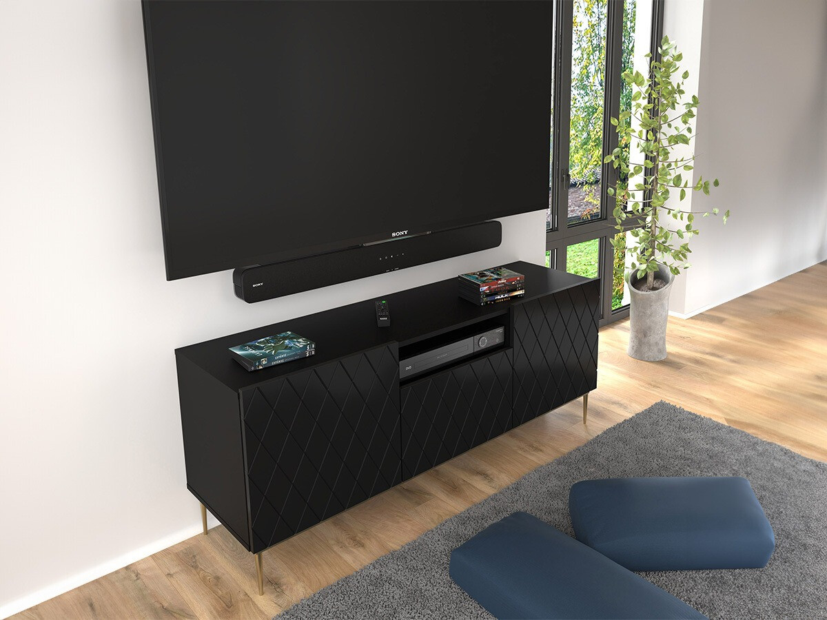 TV galds Melmoro 100 (Melns)