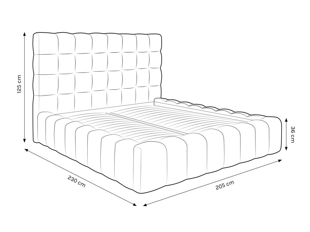 Кровать Lormelo 109 (Bluvel 19)