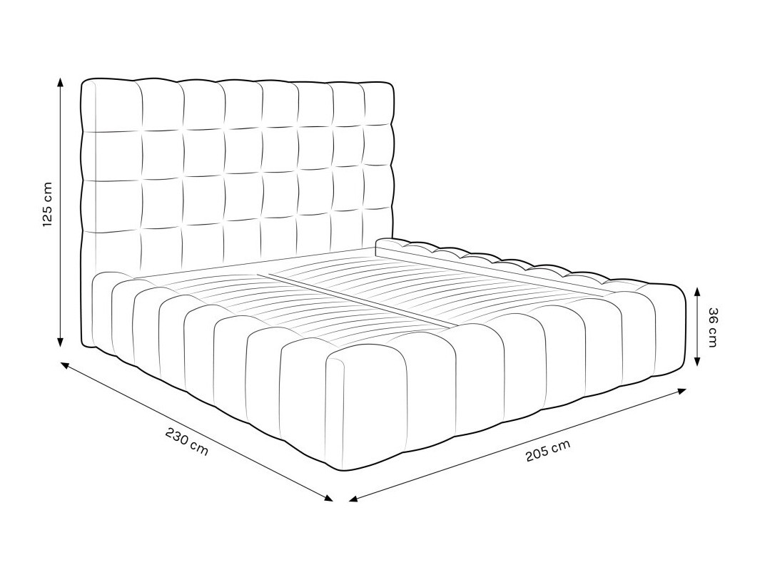 Кровать Lormelo 109 (Bluvel 86)