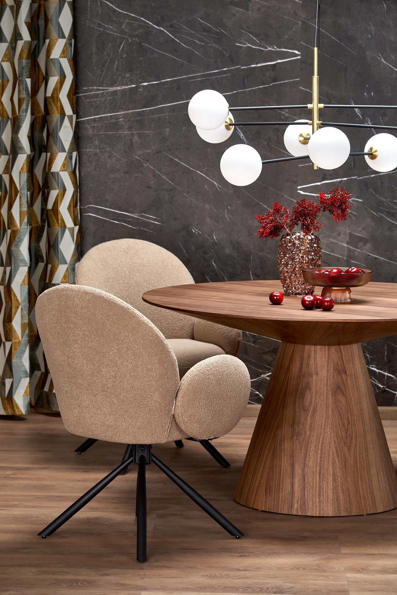 Стул Houston 1527 (Капучино + Чёрный)