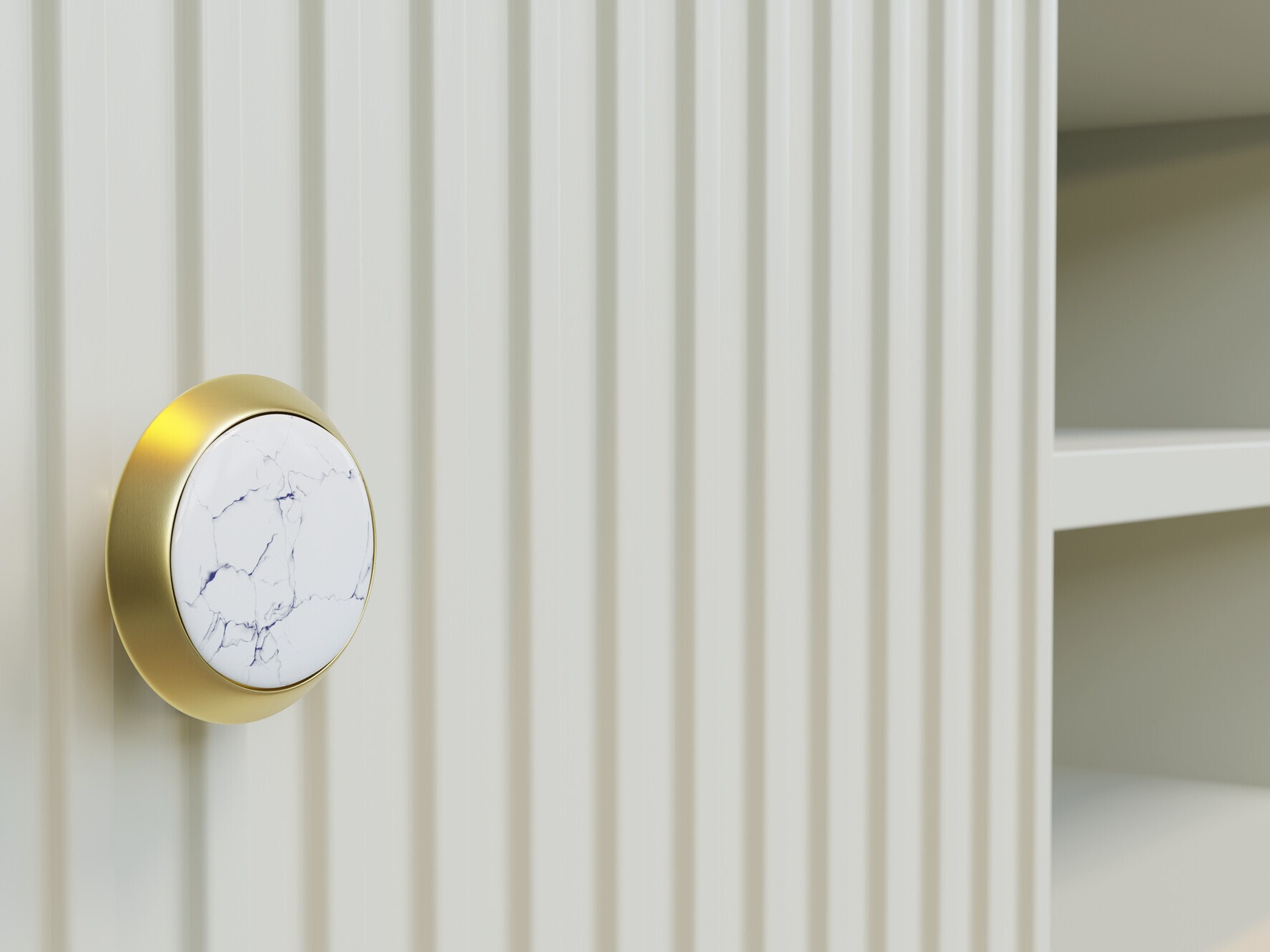 Журнальный столик Romciro 102 (Кашемир + Золотой)