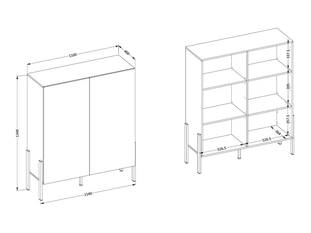 Шкафчик Etsore 103 (Кашемир)