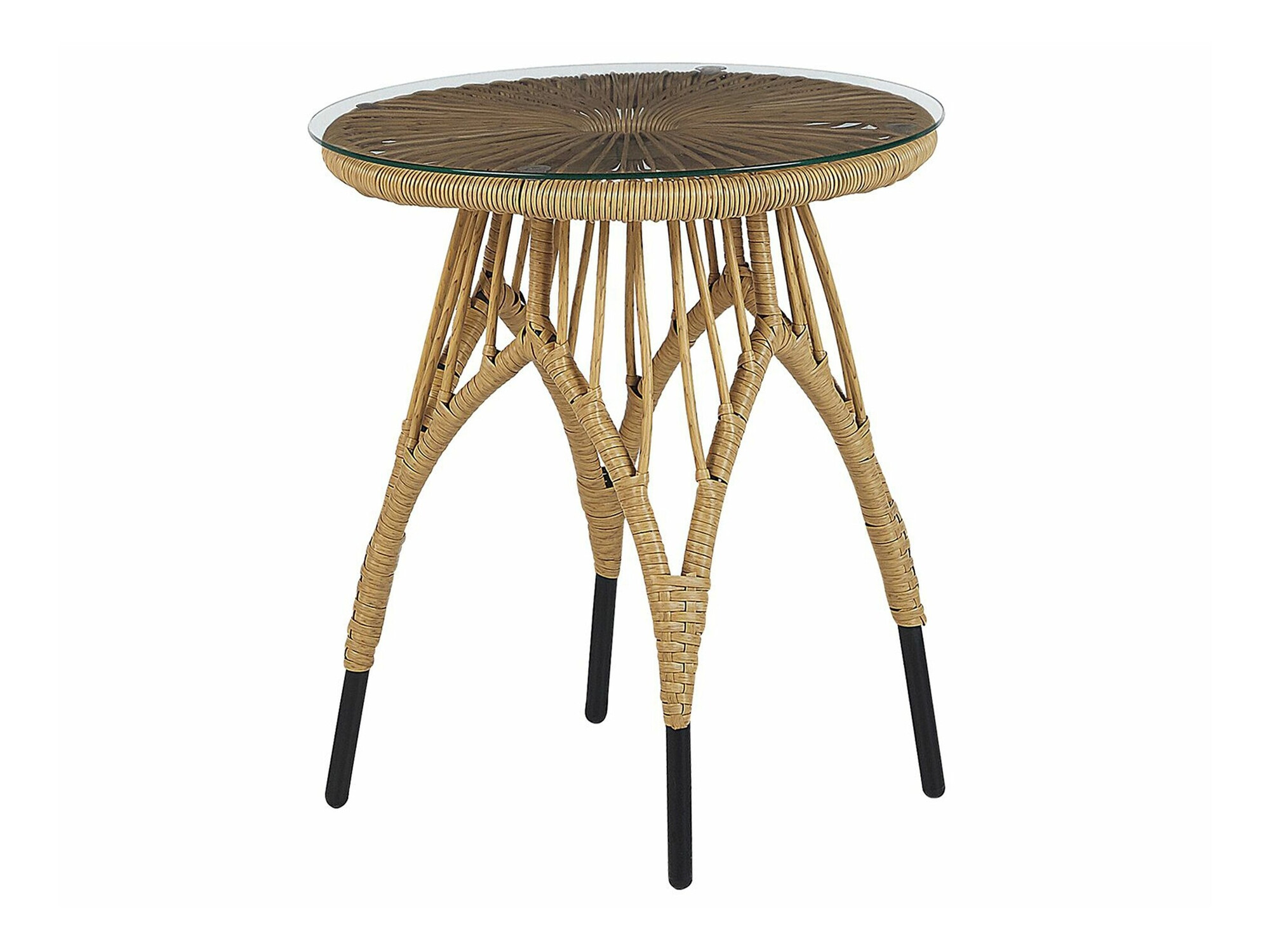 Balkona komplekts Berwyn 1838 (Melns + Bēšs)