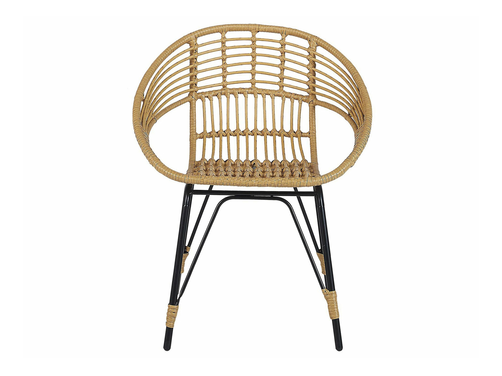 Balkona komplekts Berwyn 1838 (Melns + Bēšs)