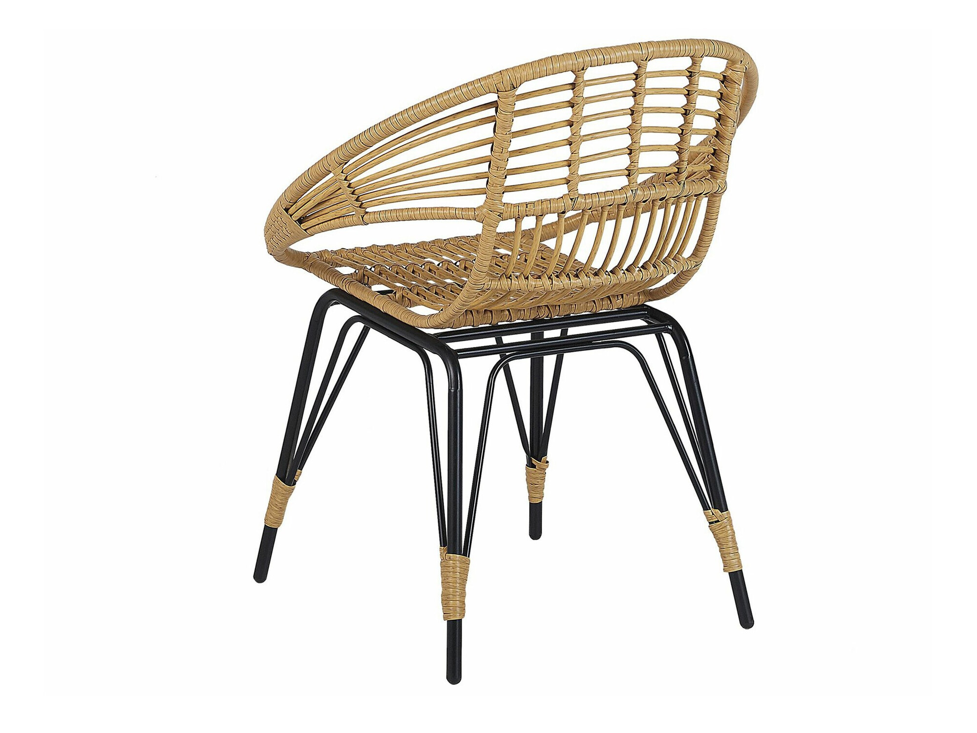 Balkona komplekts Berwyn 1838 (Melns + Bēšs)