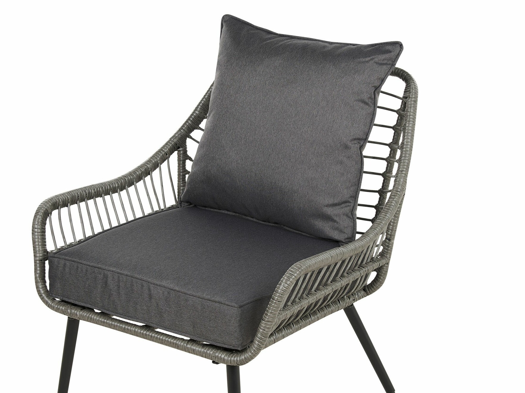 Dārza mēbeļu komplekts Berwyn 1839 (Pelēks)