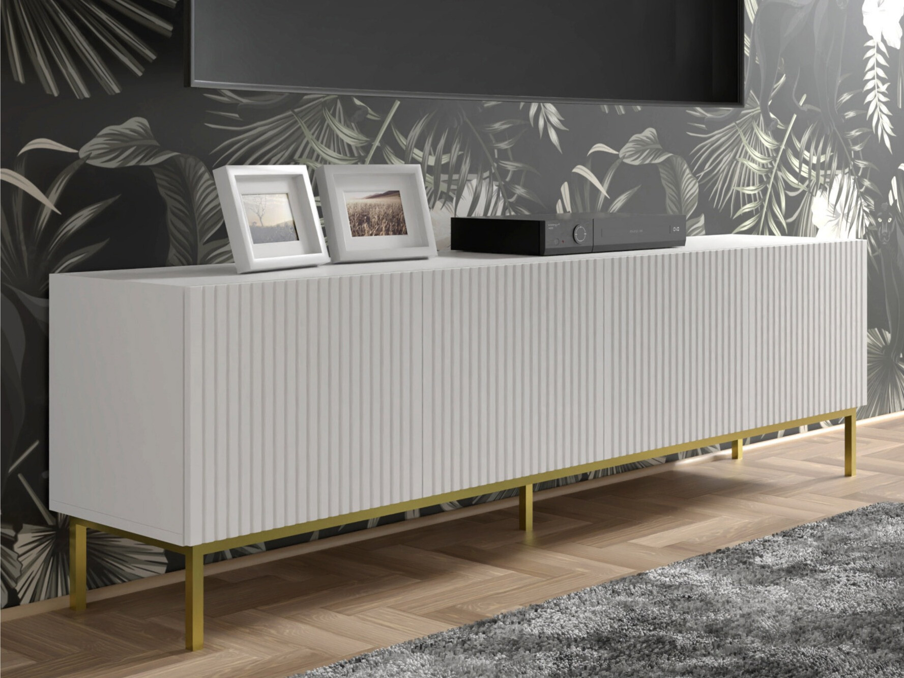 TV galds Mirmaro 103 (Balts)