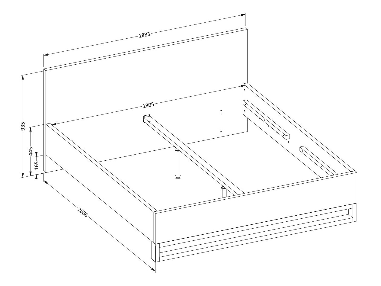 Кровать Avicavu 118