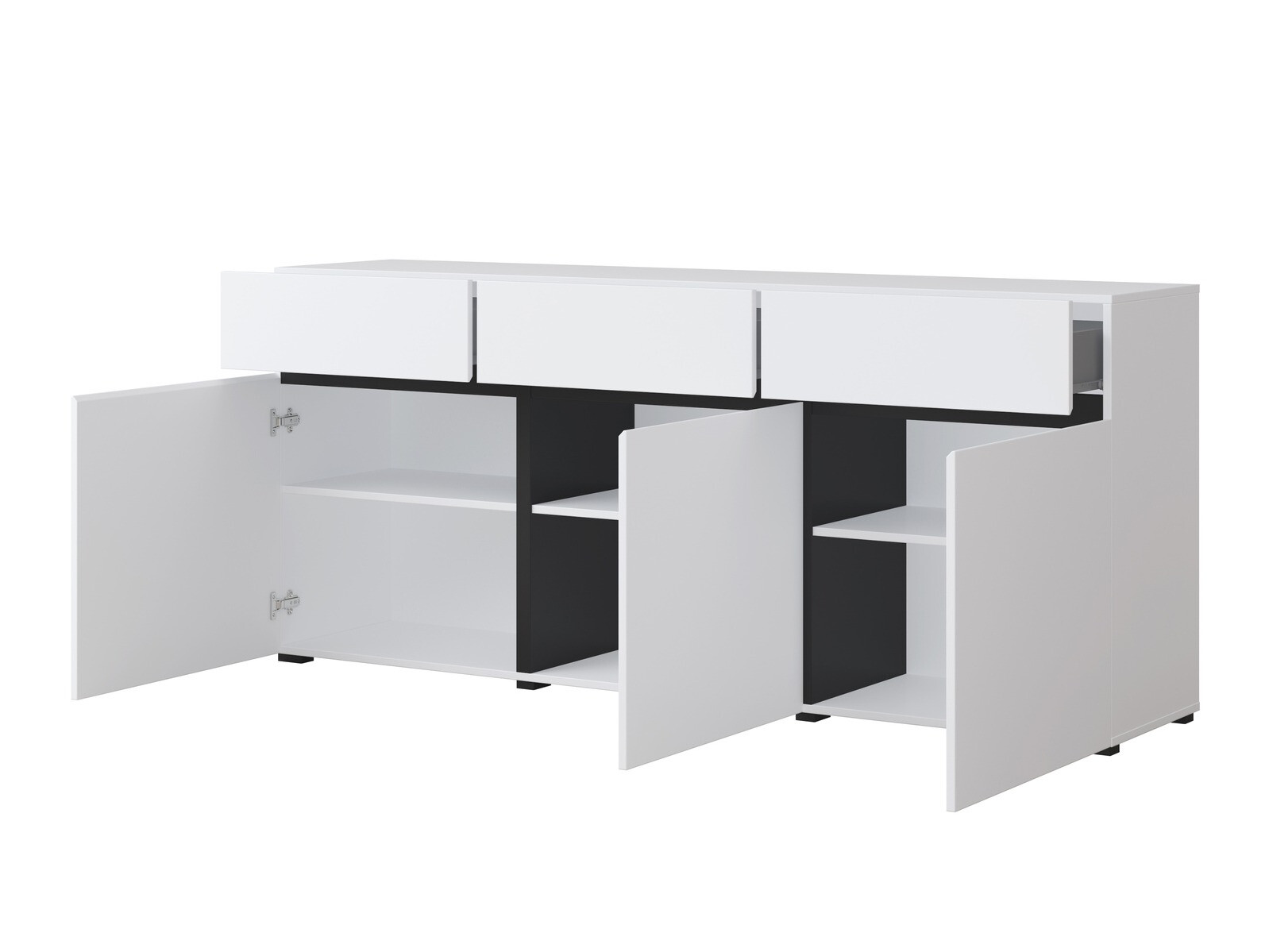 Viesistabas komplekts Alfere 106 (Balts)