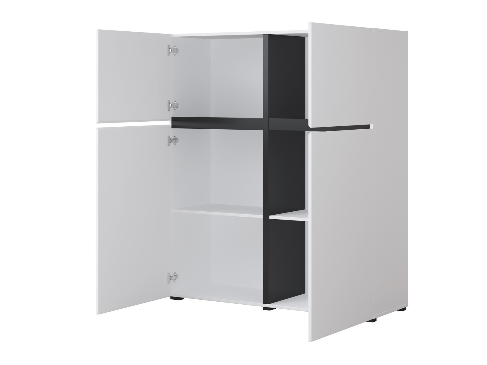 Viesistabas komplekts Alfere 106 (Balts)