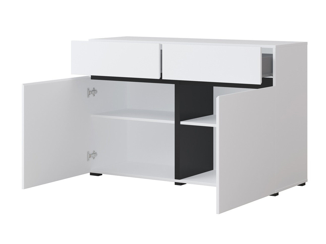 Viesistabas komplekts Alfere 108 (Balts)