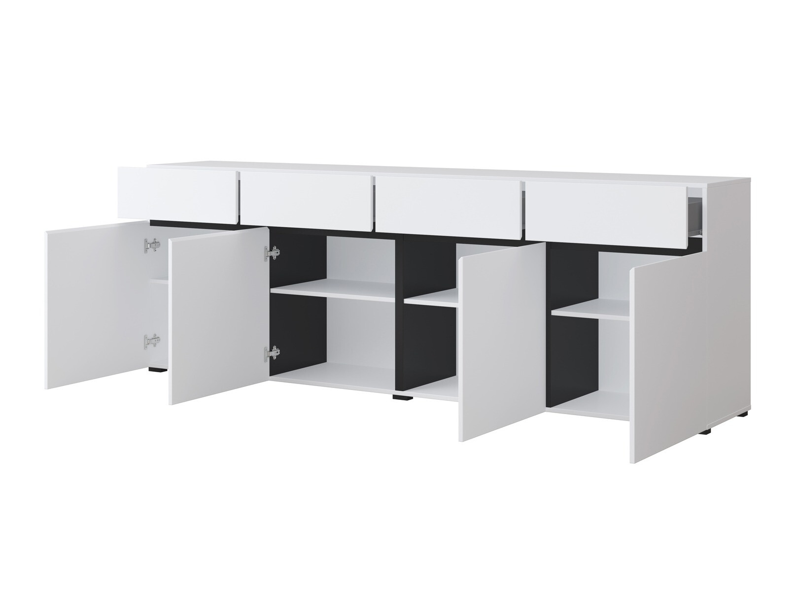 Viesistabas komplekts Alfere 108 (Balts)