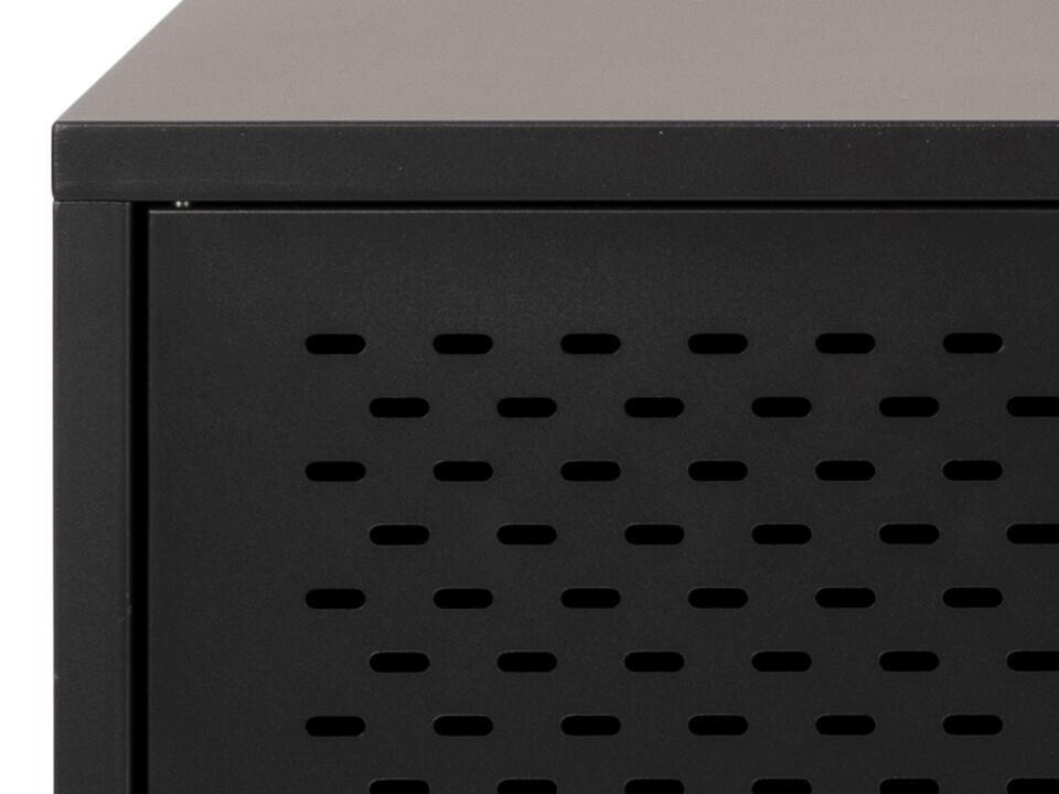 Skapis Norsica Teruva 114 (Melns)