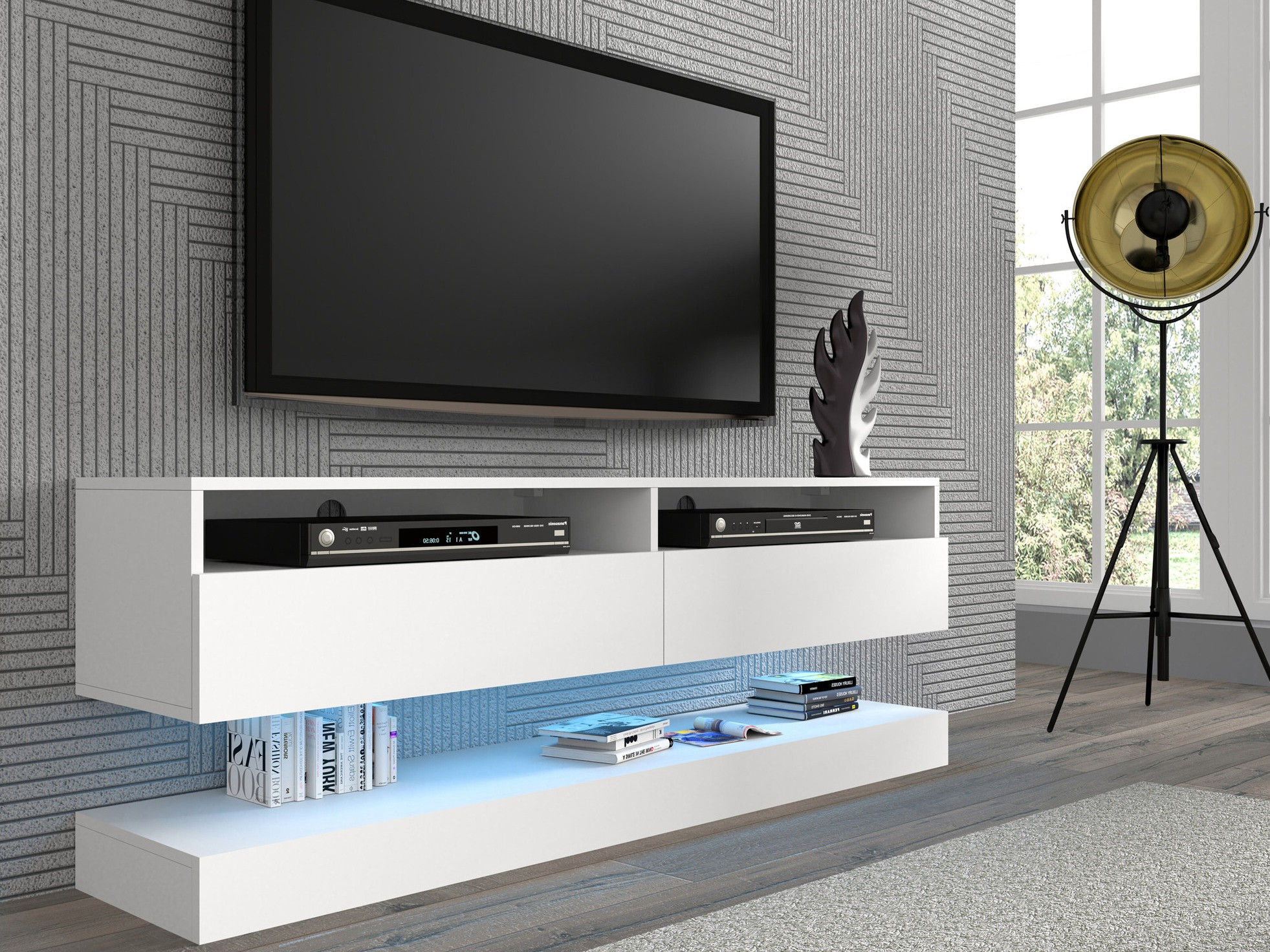 TV galds Buffalo 108 (Balts)